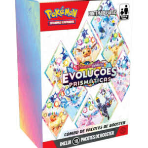 Combo de Booster Pokémon Evoluções Prismáticas