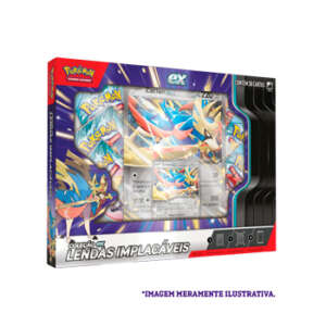 Box Pokémon Lendas Implacáveis Zacian Ex