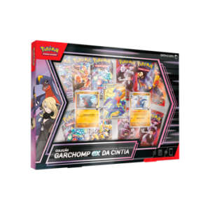 Box Pokémon Coleção Garchomp Ex da Cíntia