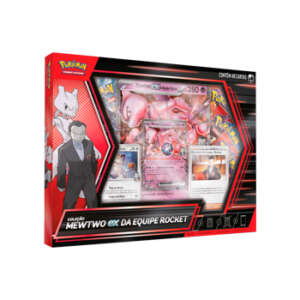 Box Pokémon Mewtwo ex da Equipe Rocket